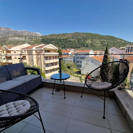 Skyaprt77m Jacuzzi Apartment Budva
